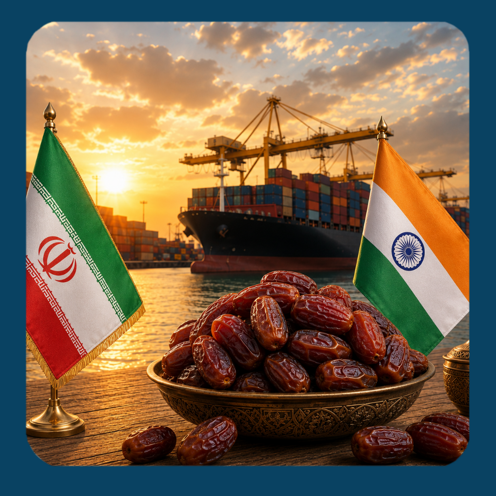 مشارکت در صادرات خرما به هند